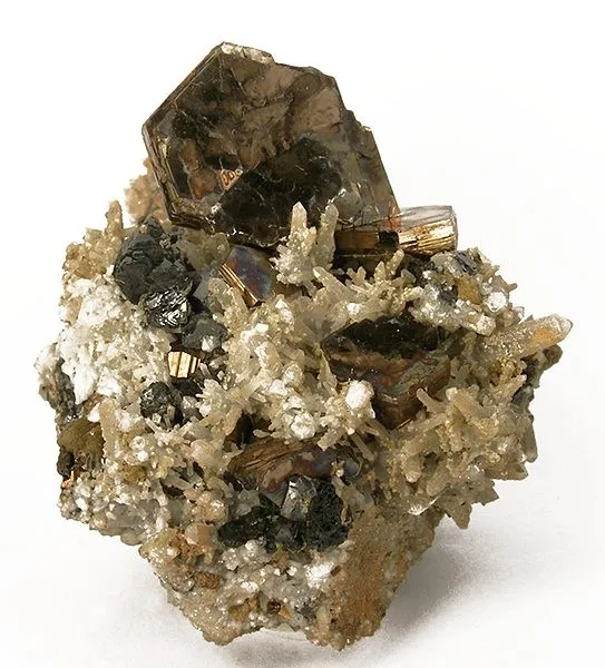 Pyrrhotite, Quartz, Galena image
