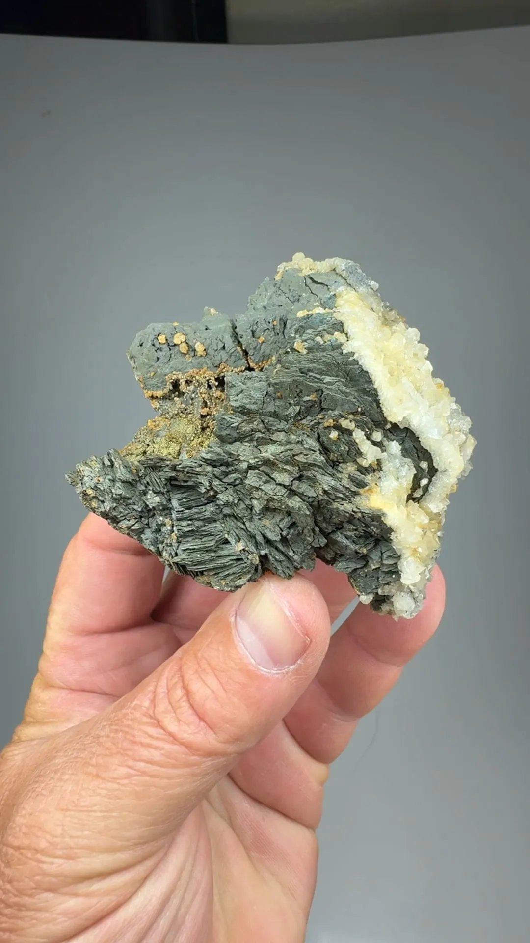Pyrrhotite with Calcite - image 2