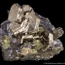 Pyrrhotite with Chalcopyrite and Fluorite - image 2