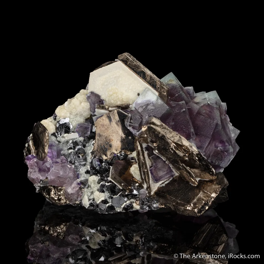 Pyrrhotite with Fluorite and Muscovite - image 4