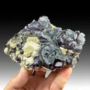 Pyrrhotite with Fluorite, Calcite - image 1
