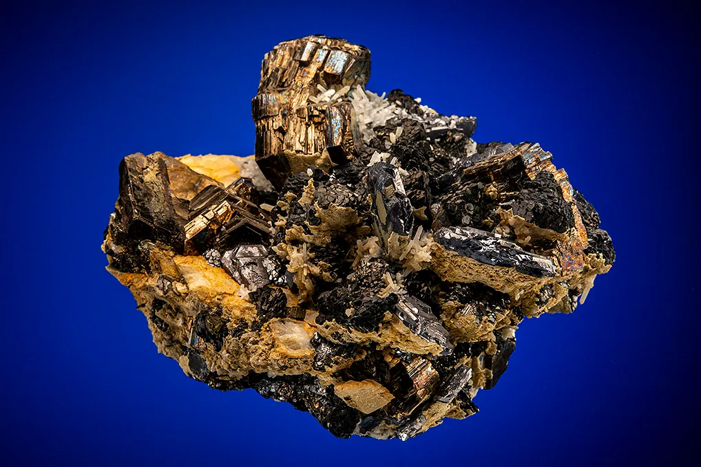 Pyrrhotite with Galena and Sphalerite image