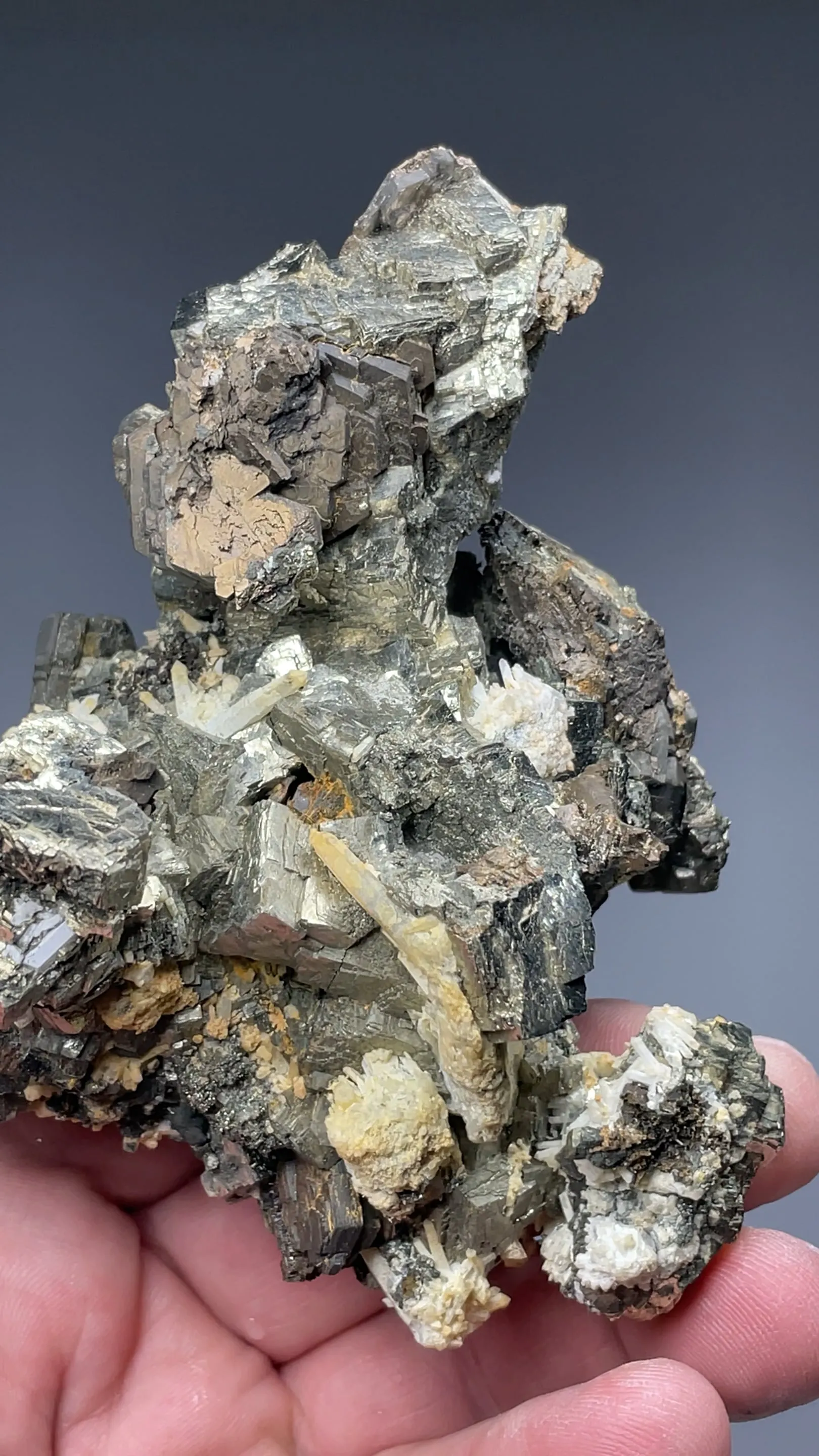 Pyrrhotite with Pyrite, Quartz - image 2