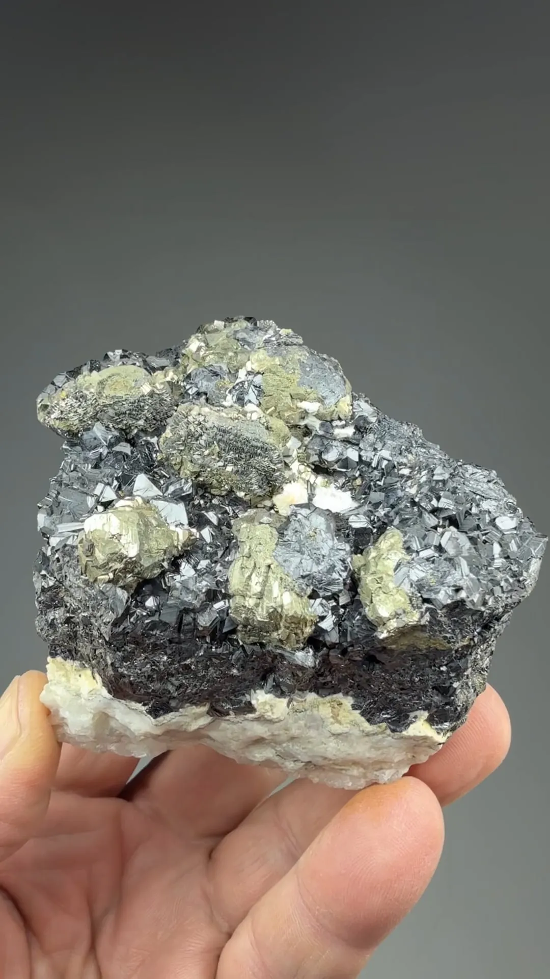 Pyrrhotite with Pyrite, Sphalerite - image 2