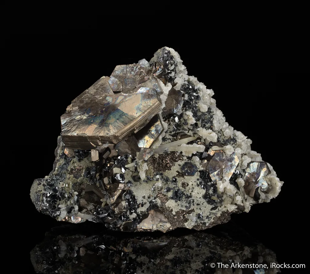 Pyrrhotite with Quartz and Cassiterite image