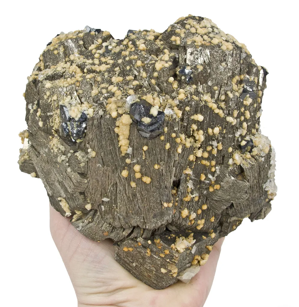 Pyrrhotite With Sphalerite and Siderite image