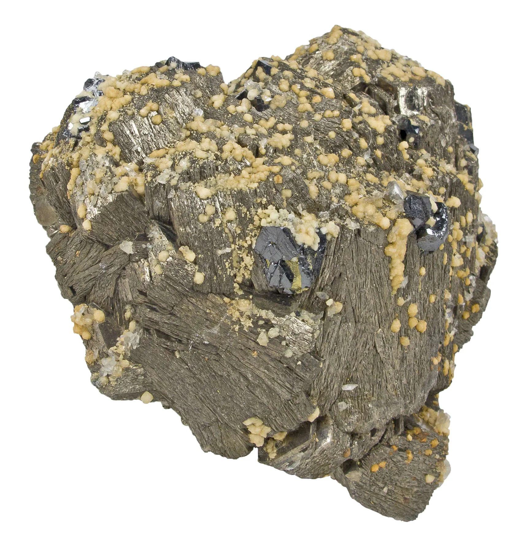 Pyrrhotite With Sphalerite and Siderite - image 2