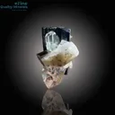 Quality Aquamarine with Schorl and Quartz - image 1