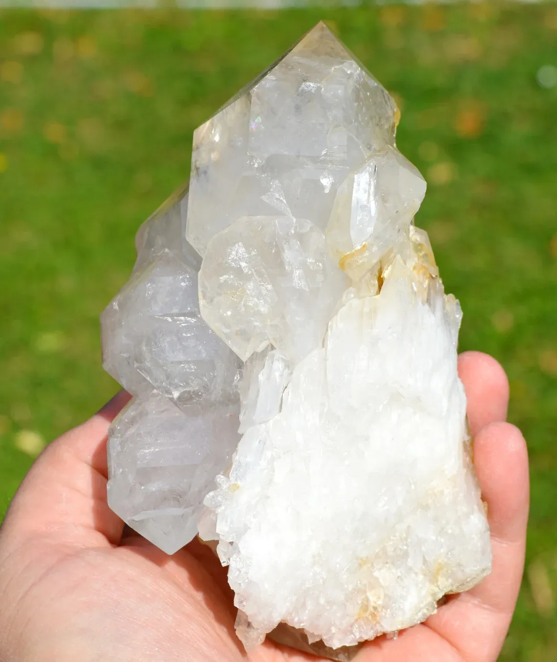 Quartz 1120 grams - Oumjrane mining area, Alnif Cercle, Drâa-Tafilalet Region, Morocco - image 4