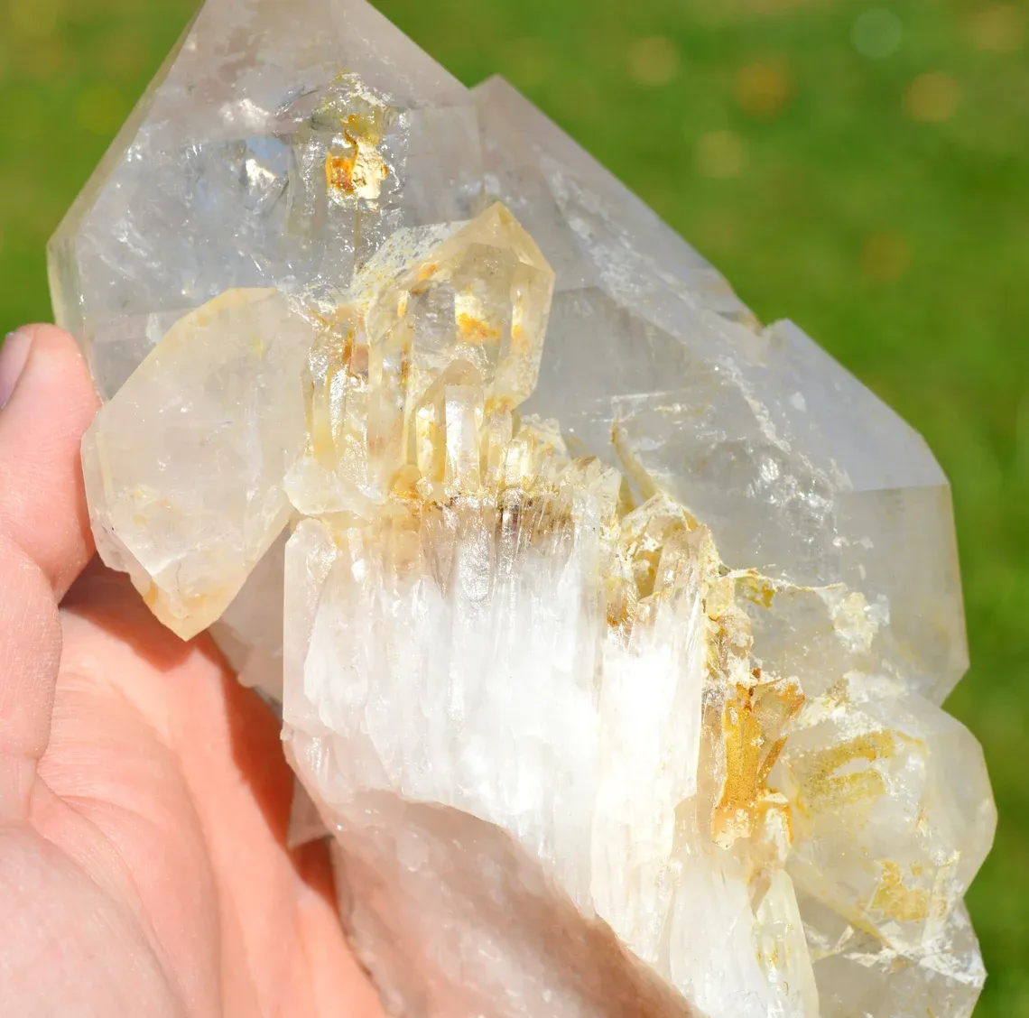 Quartz 1120 grams - Oumjrane mining area, Alnif Cercle, Drâa-Tafilalet Region, Morocco - image 9