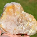 Quartz 1700 grams - L'Argentolle, Saint-Prix, Saint-Léger-sous-Beuvray, Saône-et-Loire, France - image 1