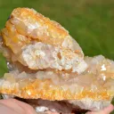 Quartz 1700 grams - L'Argentolle, Saint-Prix, Saint-Léger-sous-Beuvray, Saône-et-Loire, France - image 4