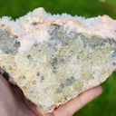 Quartz 788 grams - Cavnic Mine, Cavnic, Maramureș, Romania - image 8