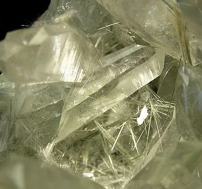 Quartz, Actinolite - image 2