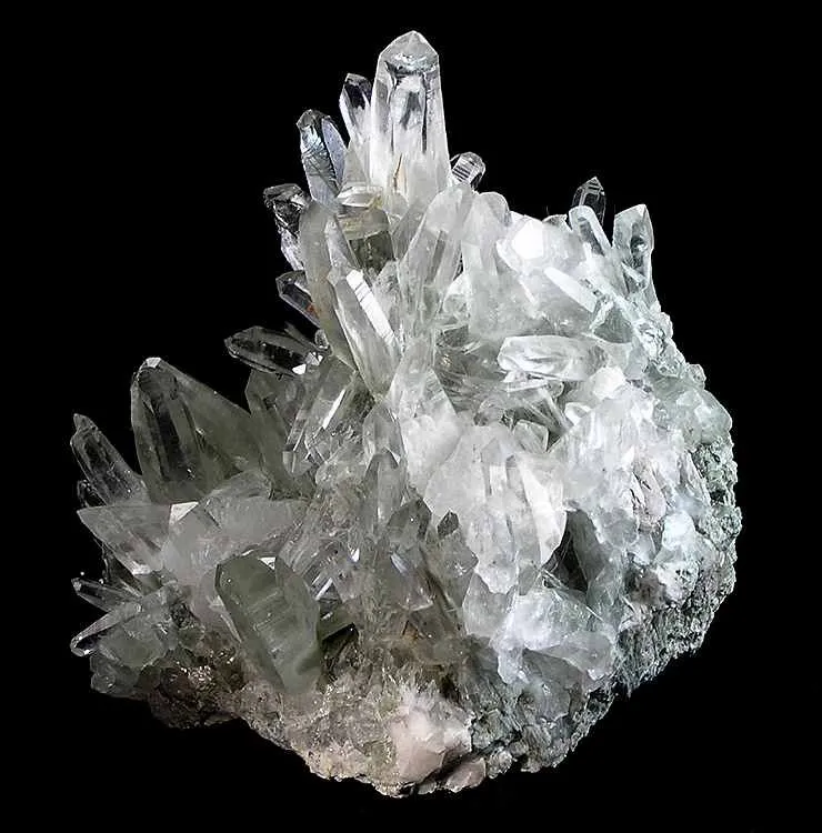 Quartz, Actinolite image