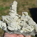 Quartz after Barite and Quartz pyrite - 900 grams - Cavnic Mine, Cavnic, Maramureș, Romania - image 1