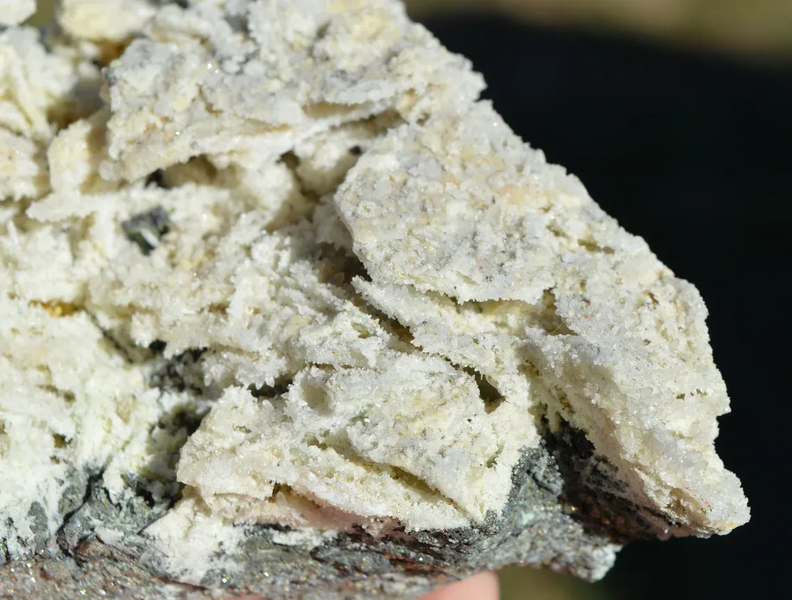 Quartz after Barite and Quartz pyrite - 900 grams - Cavnic Mine, Cavnic, Maramureș, Romania - image 3