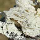 Quartz after Barite and Quartz pyrite - 900 grams - Cavnic Mine, Cavnic, Maramureș, Romania - image 4
