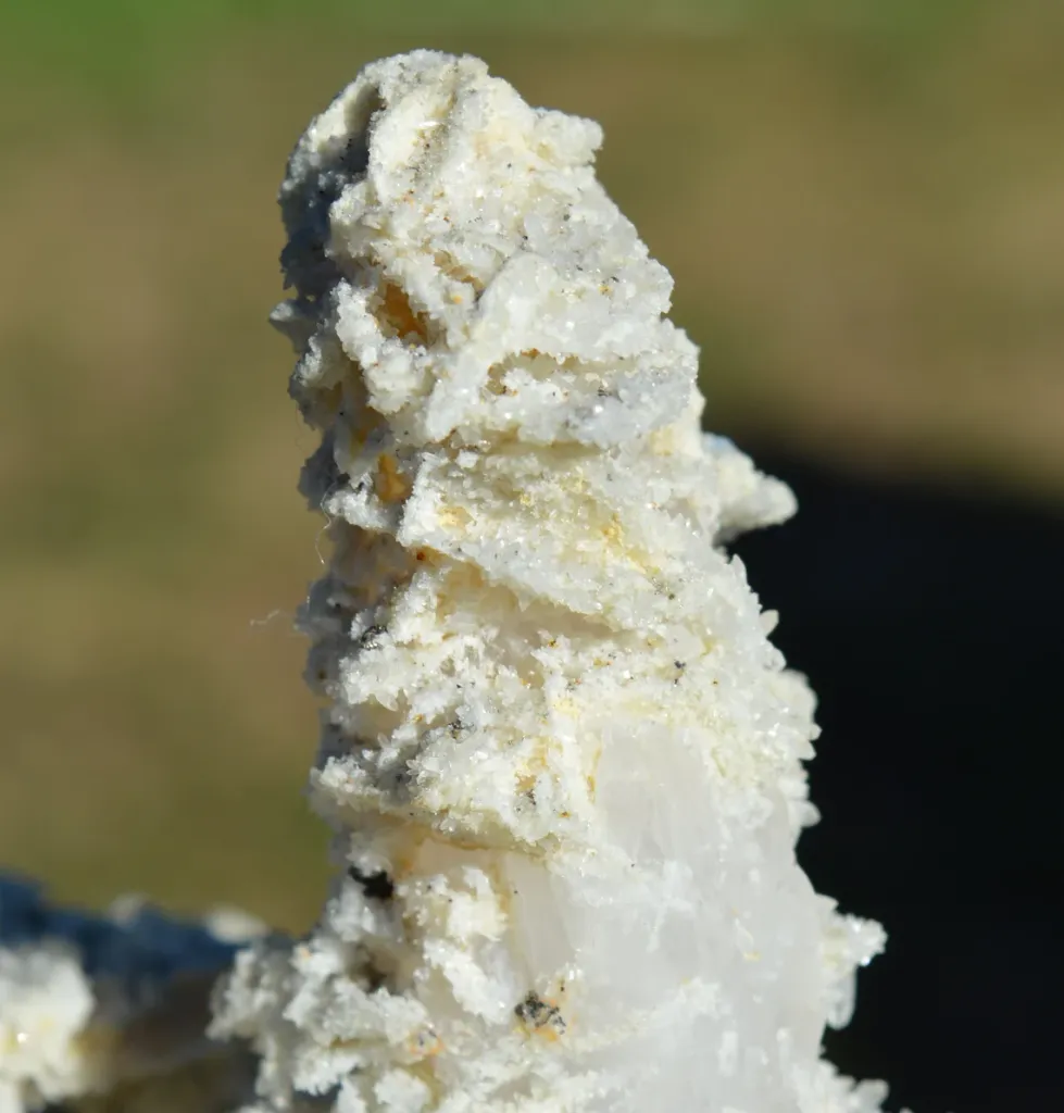 Quartz after Barite and Quartz pyrite - 900 grams - Cavnic Mine, Cavnic, Maramureș, Romania - image 6