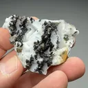 Quartz after Fluorite with Sphalerite - image 3
