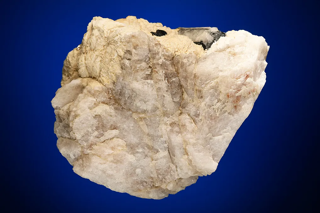 Quartz after Tourmaline with Spessartine - image 3