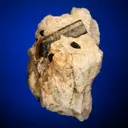Quartz after Tourmaline with Spessartine - image 4