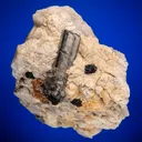 Quartz after Tourmaline with Spessartine - image 1