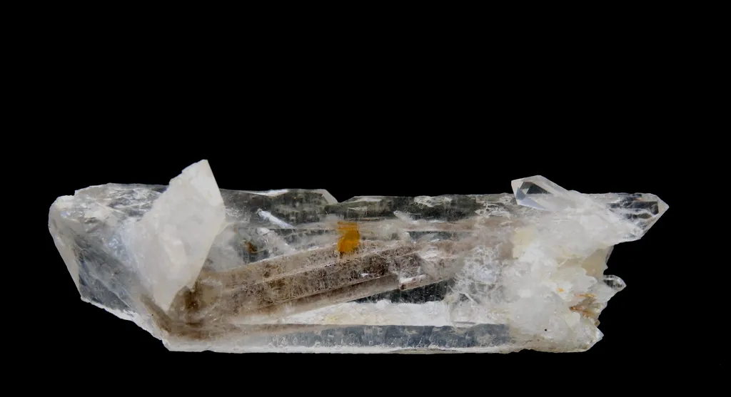 Quartz / Allanite, Trimouns, Luzenac, Ariège, France image