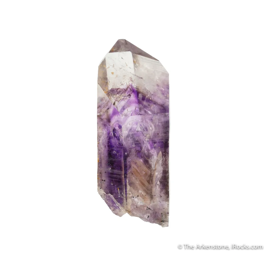 Quartz, Amethyst, Smoky Quartz with Water Bubble - image 2