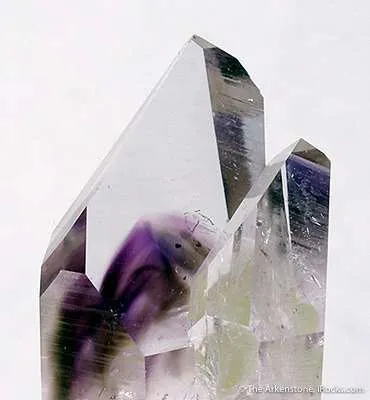 Quartz and Amethyst With Prehnite - image 2