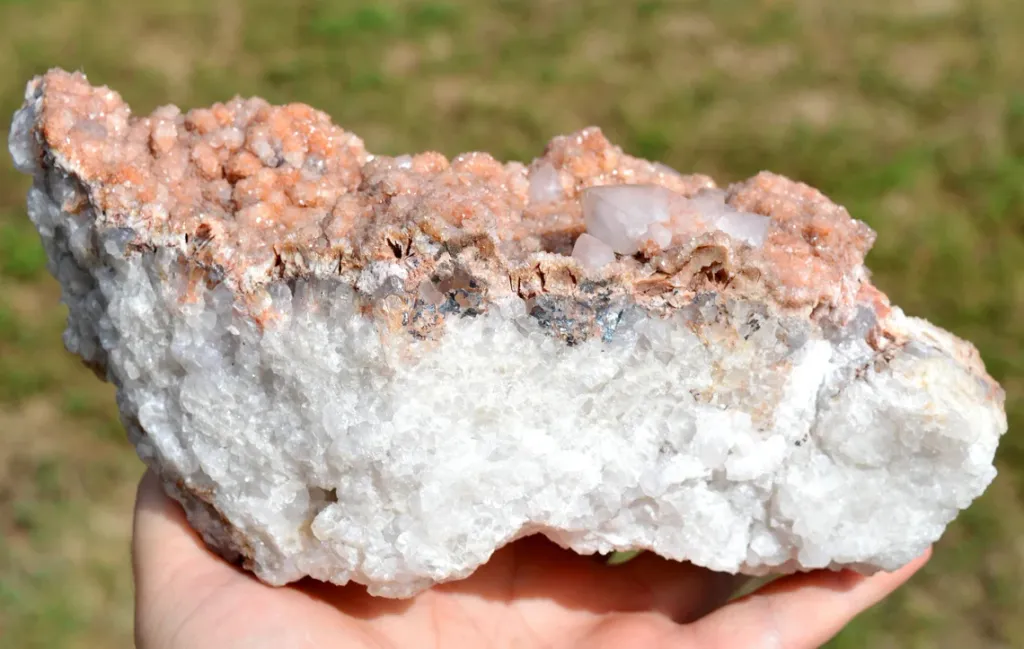 Quartz and Hematoid Quartz 2940 grams - Morocco - image 8