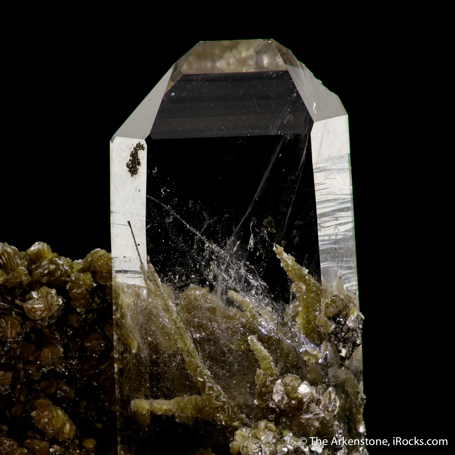 Quartz and Muscovite with Schorl - image 6