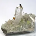 Quartz and Prehnite - image 1