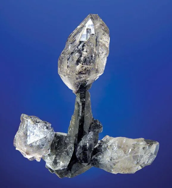 Quartz (black-stemmed scepter) image
