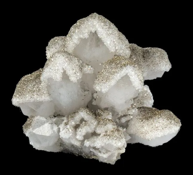 Quartz, Calcite and Pyrite image