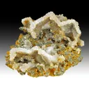 Quartz casts with Pyrite - image 1