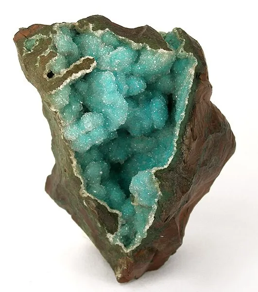 Quartz, Chrysocolla image