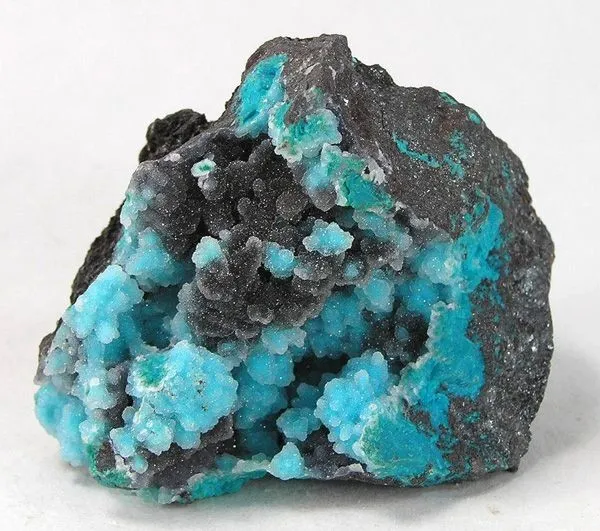 Quartz, Chrysocolla image