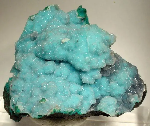 Quartz, Chrysocolla image