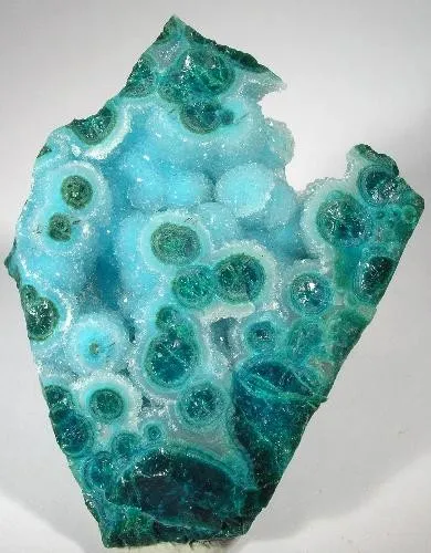 Quartz, Chrysocolla image