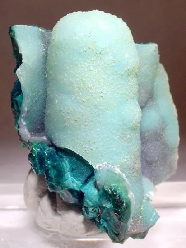Quartz, Chrysocolla image