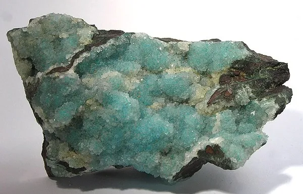Quartz, Chrysocolla image