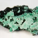 Quartz, Chrysocolla, Heterogenite - image 1