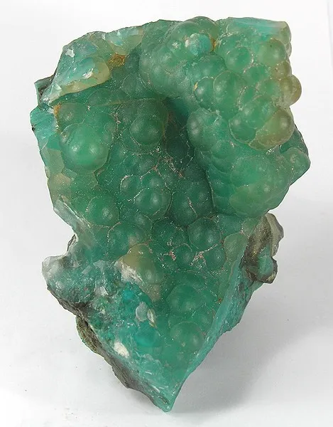 Quartz, Chrysocolla, Malachite image