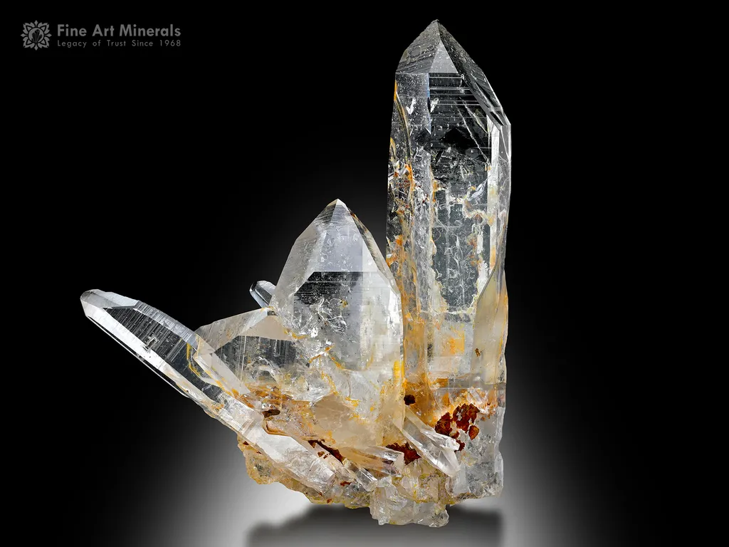 Quartz cluster from Skardu Pakistan image