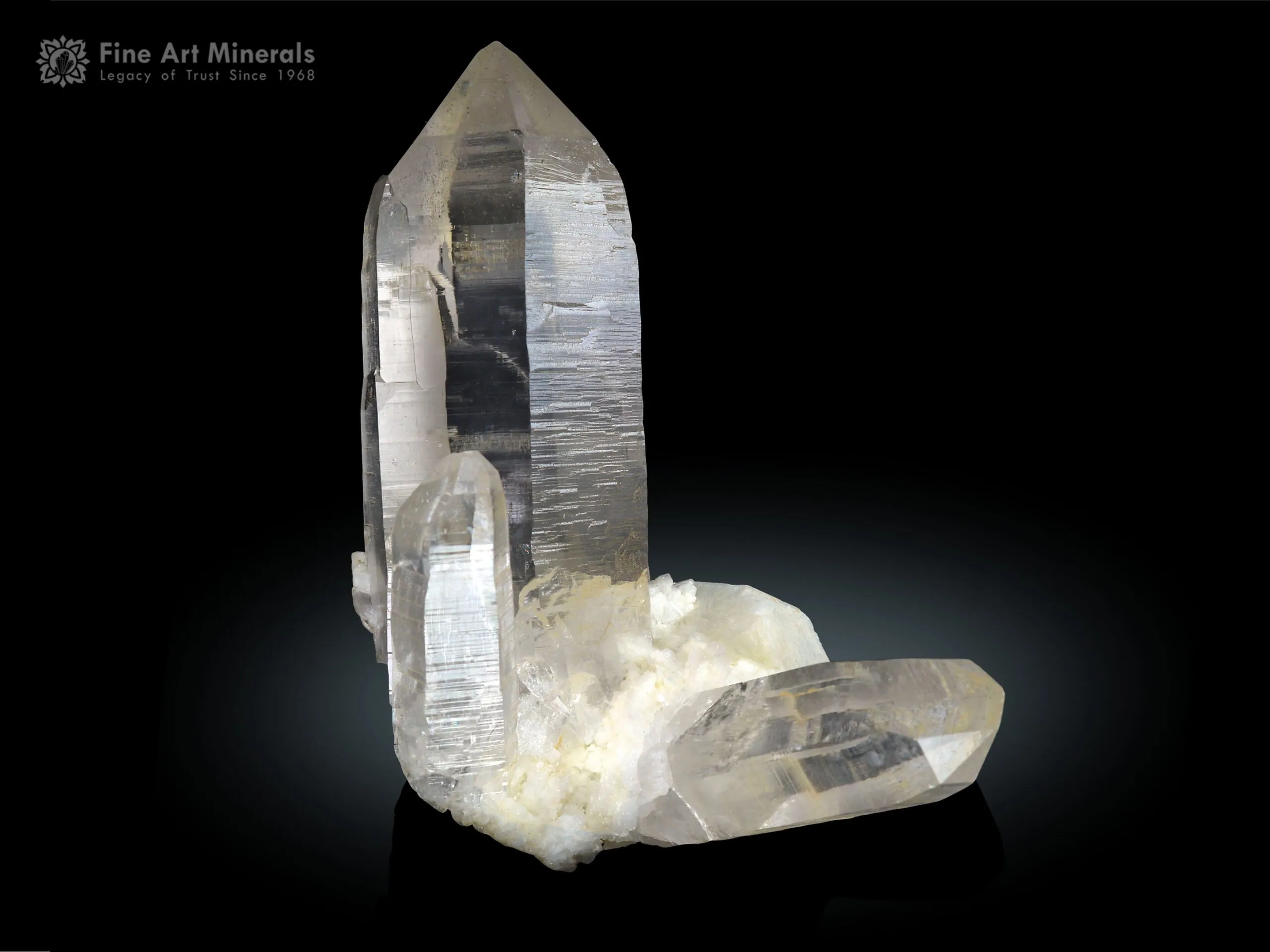 Quartz Cluster with Feldspar from Shigar Pakistan - image 3