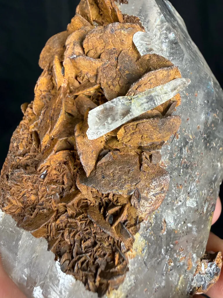 Quartz Crystal With Siderite - image 6