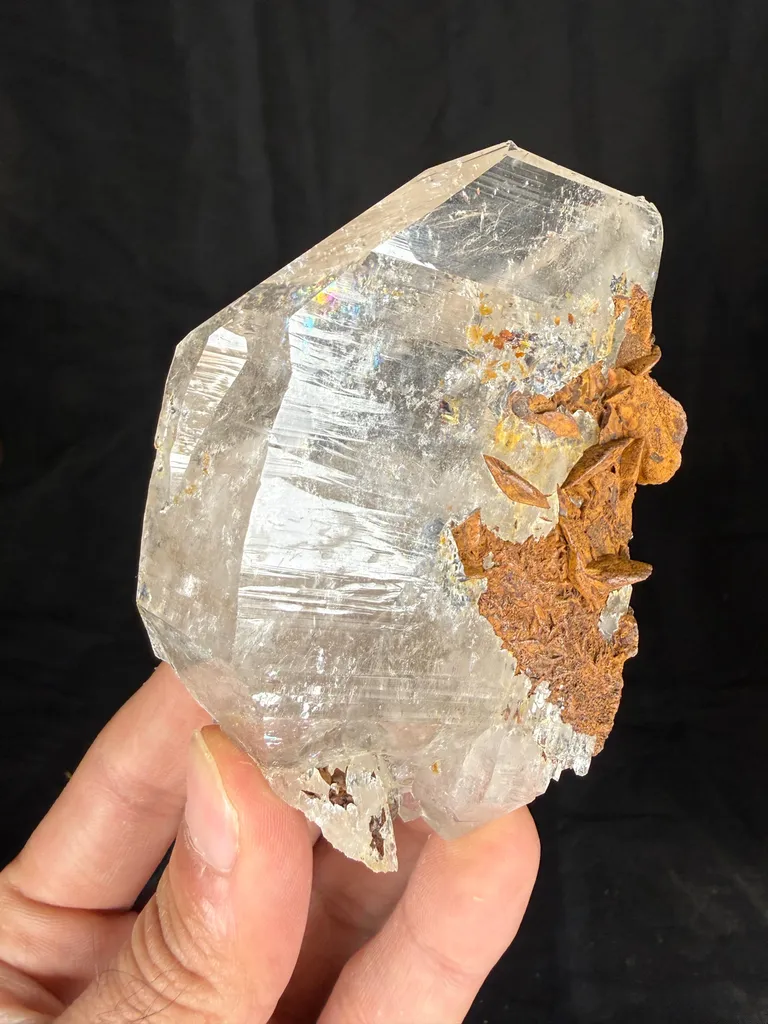 Quartz Crystal With Siderite - image 3
