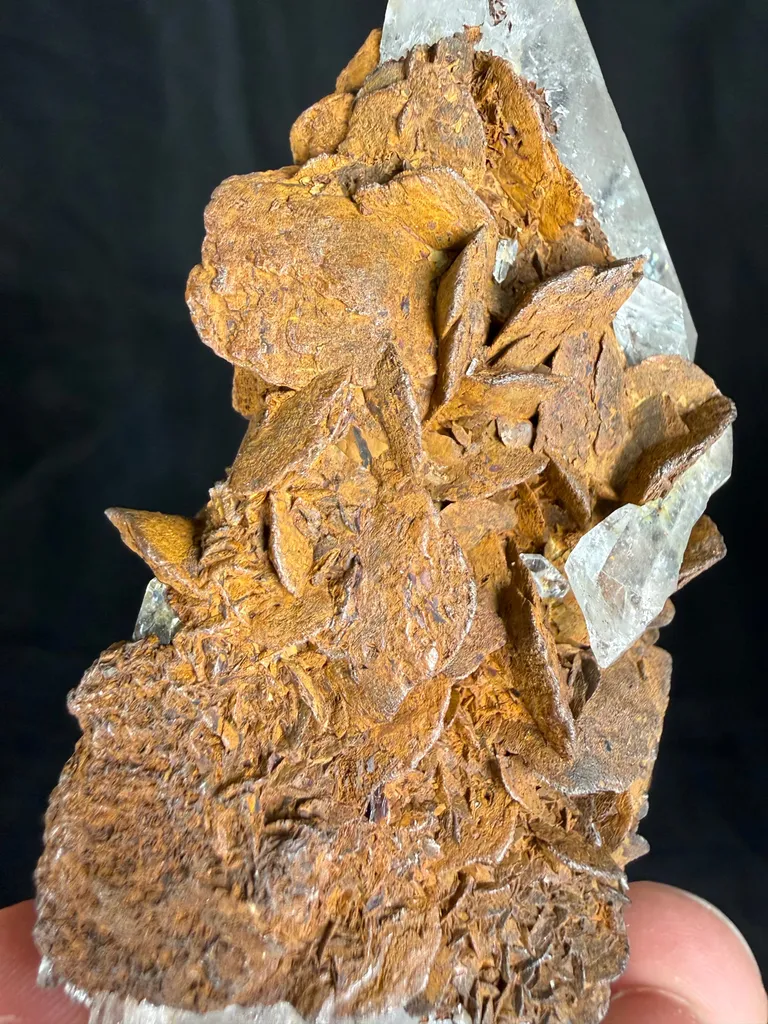 Quartz Crystal With Siderite - image 5