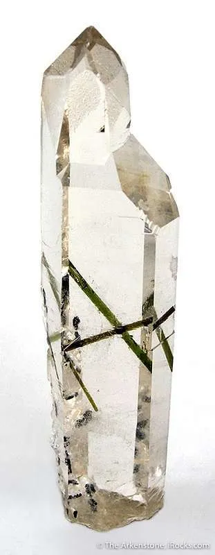 Quartz, Elbaite Tourmaline image
